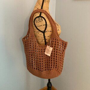 Crochet Beach Tote Market Bag